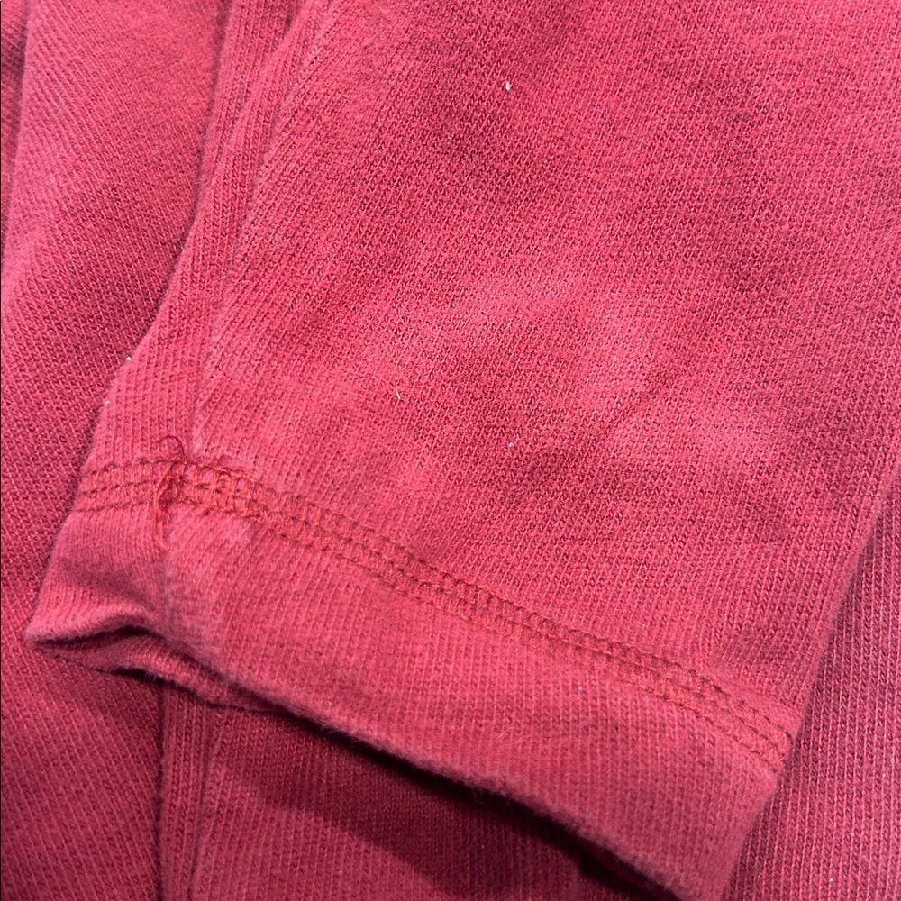 Vintage Y2K Old Navy Crimson Embroidered Letters Long Sleeve Tee Small - Picture 3 of 8